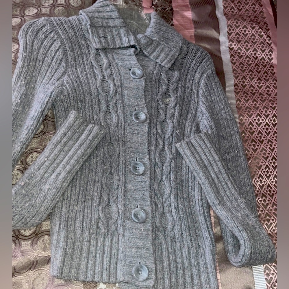 Hollister Grey Girls Sweater